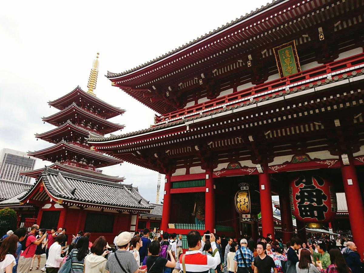 ぷふか浅草 Hotel Tóquio Exterior foto